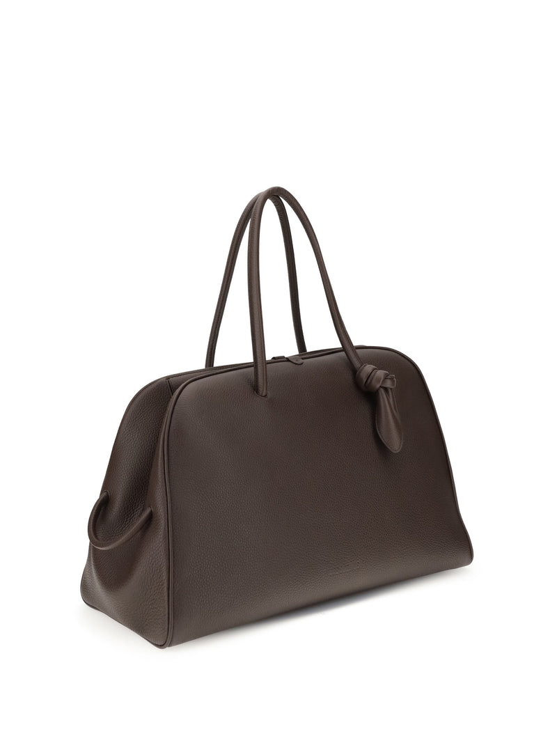 Jacquemus Top Handle Bag — Brown Calf Leather Bos Taurus