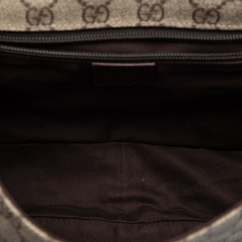 Medium GG Supreme Web Flap Messenger Bag - Image 4