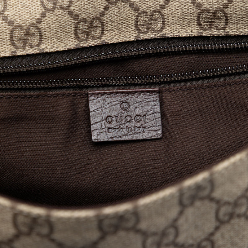 Medium GG Supreme Web Flap Messenger Bag - Image 5