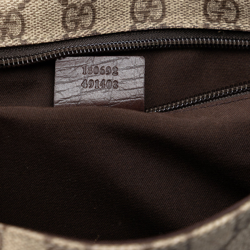 Medium GG Supreme Web Flap Messenger Bag - Image 6