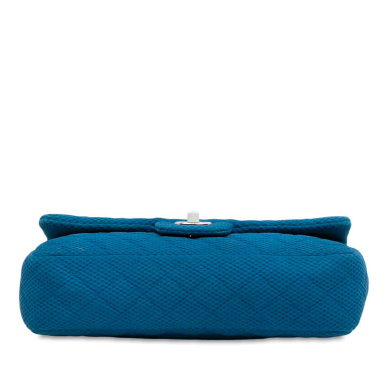 Medium Quilted Perforated Jersey Single Flap - Image 3