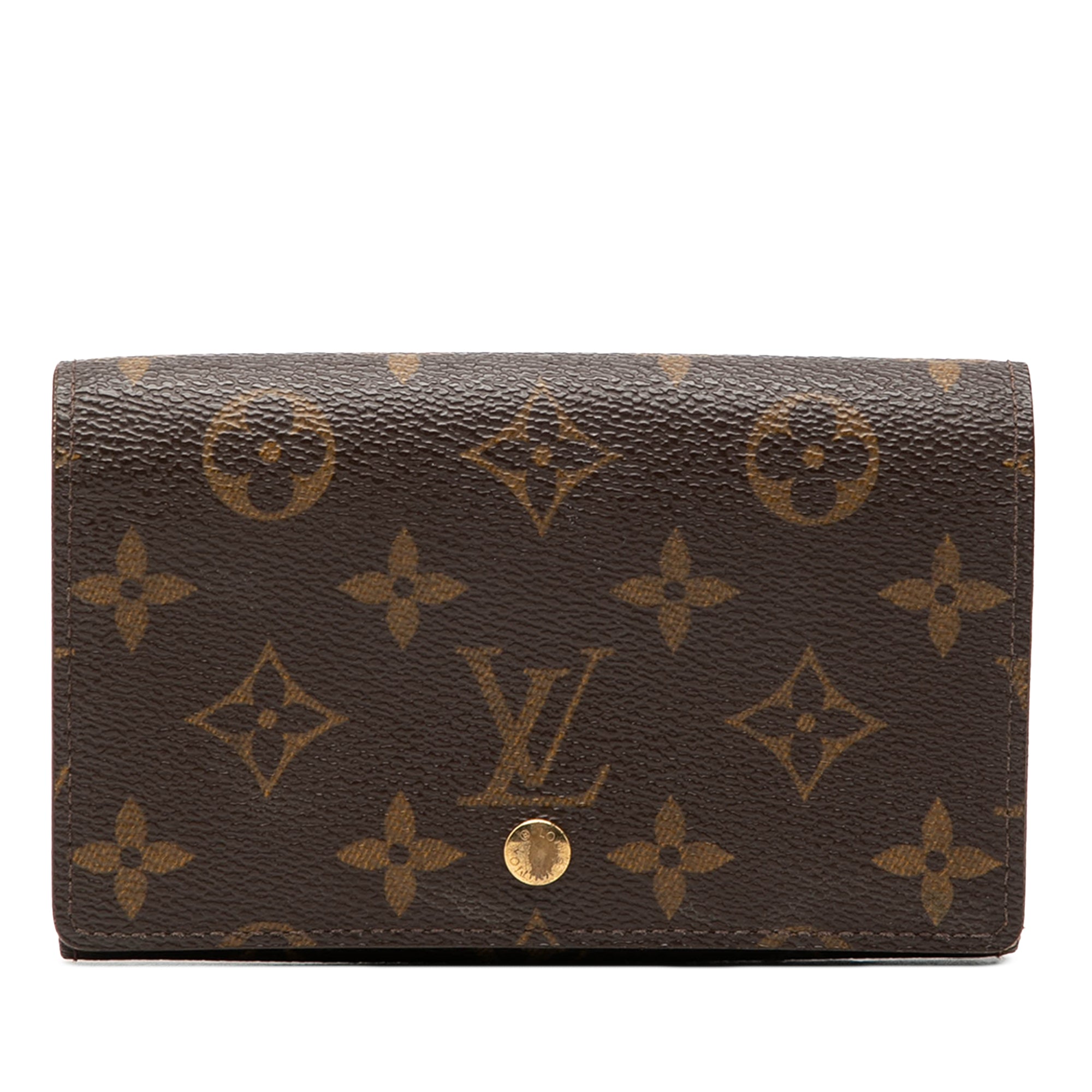 Monogram Porte Monnaie Billets Tresor Wallet - Image 1