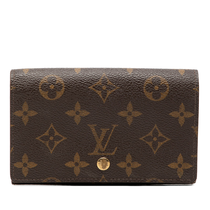 Monogram Porte Monnaie Billets Tresor Wallet