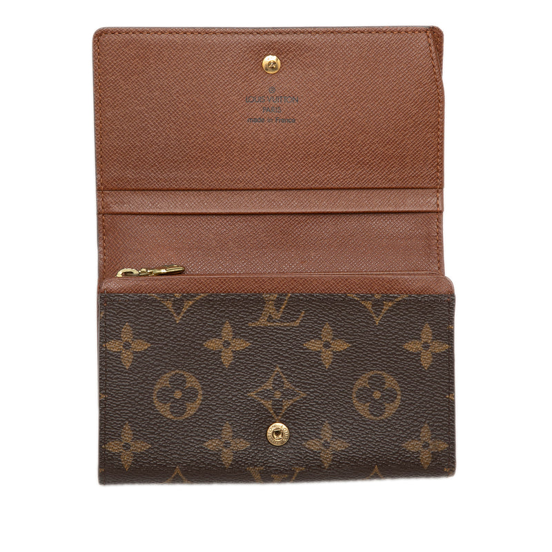 Monogram Porte Monnaie Billets Tresor Wallet - Image 4