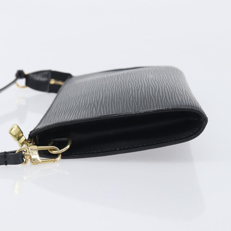 Louis Vuitton Pochette Accessoires Epi Leather Black Bag