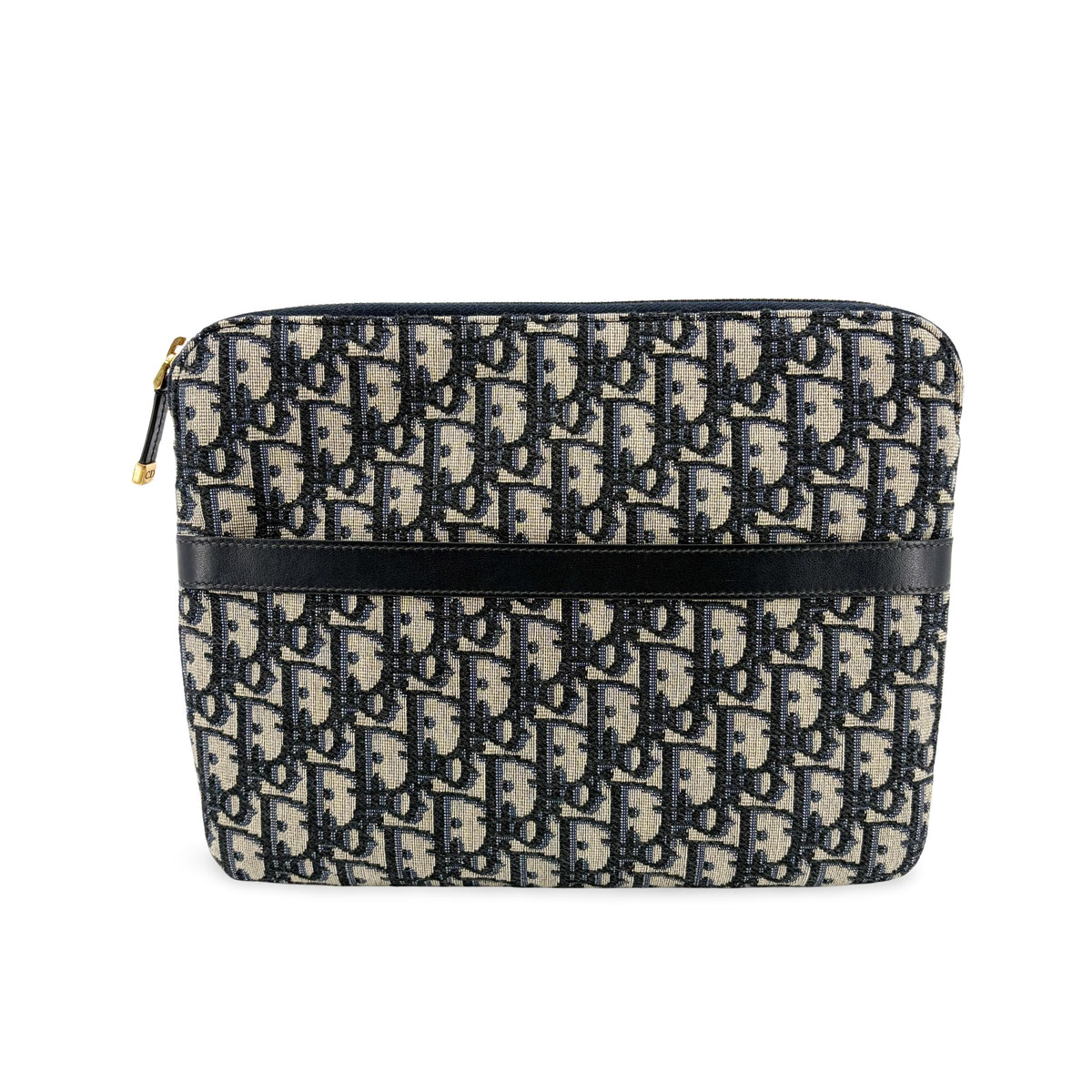 Christian Dior Travel Kit Oblique Canvas Beige Accessory