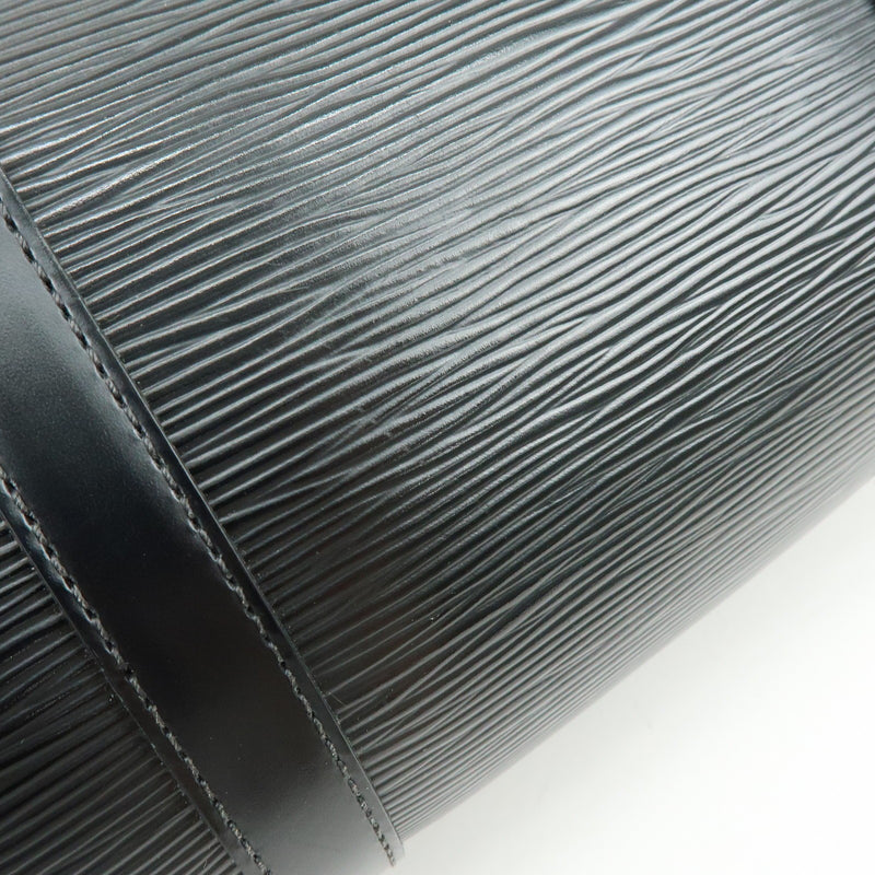 Louis Vuitton Soufflot Epi Leather Black Bag