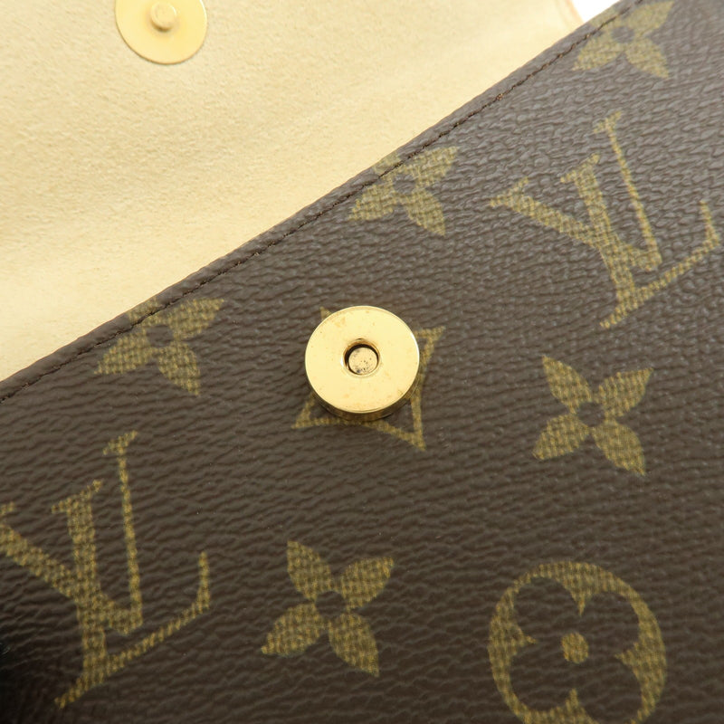Louis Vuitton Florentine Waist Monogram Canvas Brown Bag