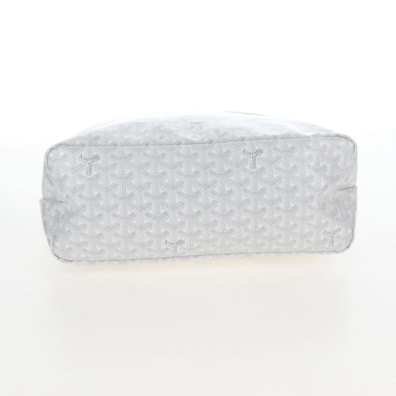 Goyard Boheme Hobo Iridescent Coated Canvas White