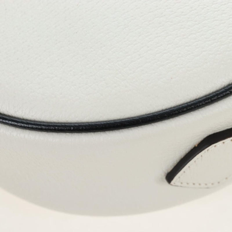 Gucci X Adidas Ophidia Round Leather White Bag