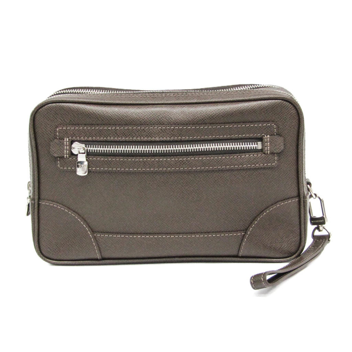 Louis Vuitton Pavel Taiga Leather Brown Bag