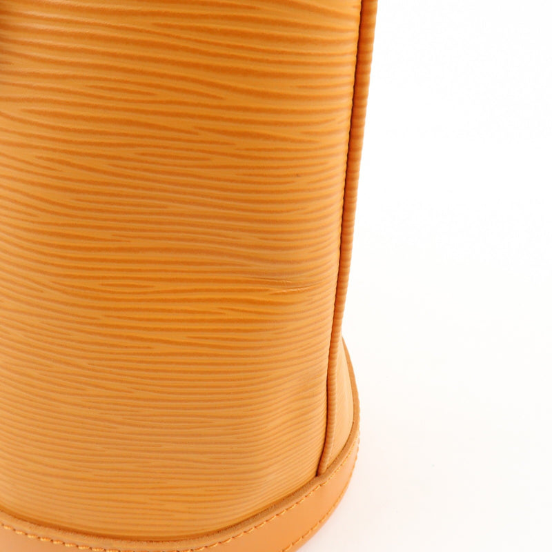 Louis Vuitton Petit Bucket Epi Leather Orange Bag