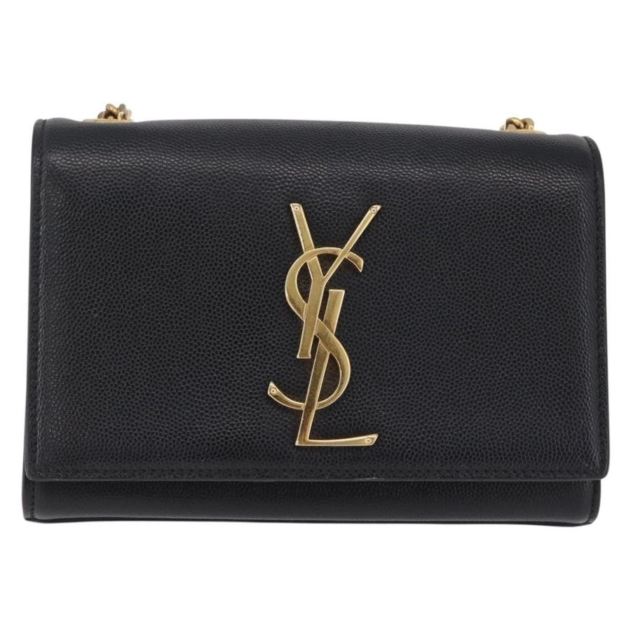 Saint Laurent Classic Monogram Leather Black Bag