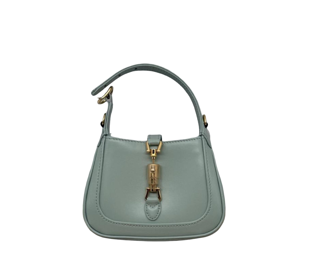 Gucci Jackie 1961 Chain Hobo Leather Green
