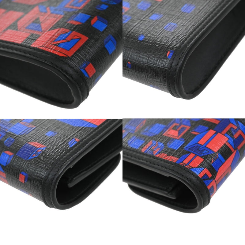 Gucci Flap Printed Coated Canvas Multicolour Leather Bag