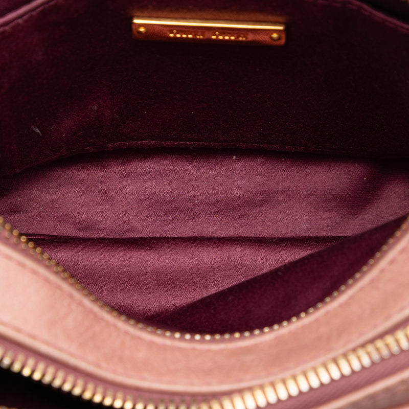 Matelasse Nappa Double Zip Camera Bag - Image 4