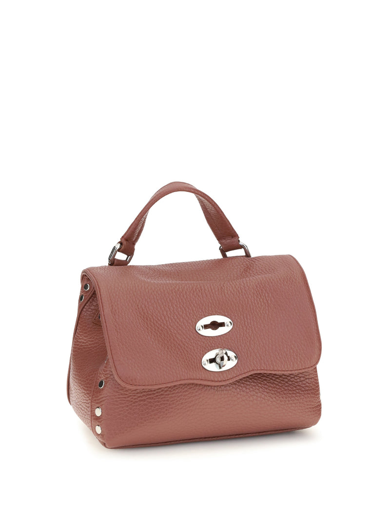 Zanellato Baby Postina Daily Top Handle Bag — Red Calf Leather Bos Taurus