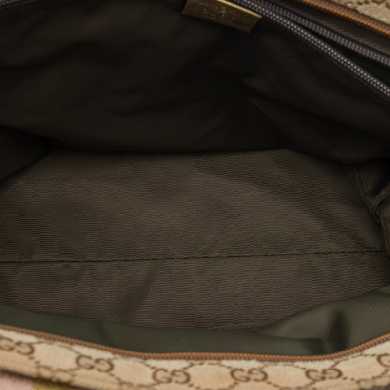 GG Canvas Web Tote - Image 4