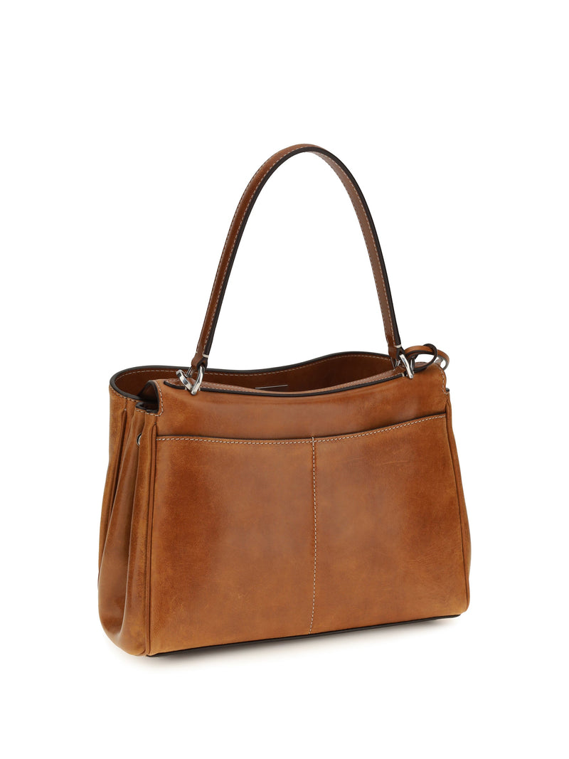 Balenciaga Small Rodeo Shoulder Bag — Tan Lamb Ovis Aries