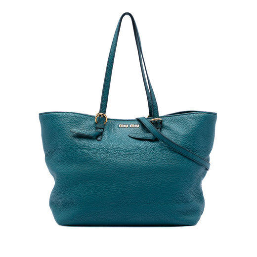 Large Vitello Daino Convertible Shopper Tote - Image 1