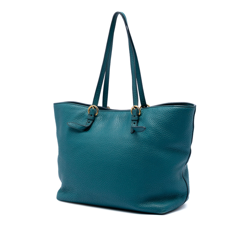 Large Vitello Daino Convertible Shopper Tote - Image 2