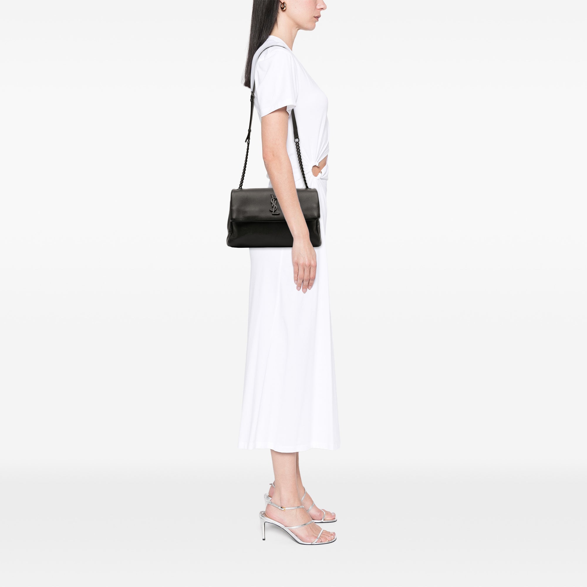 Medium Grain De Poudre West Hollywood Crossbody - Image 6
