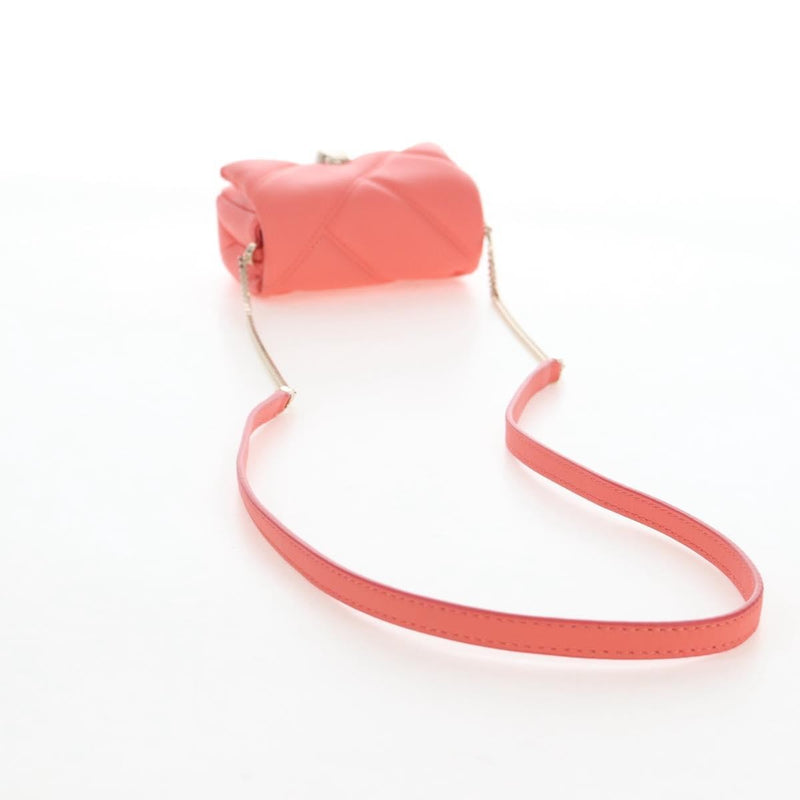 Bvlgari Serpenti Cabochon Diagonal Quilted Leather Pink Bag