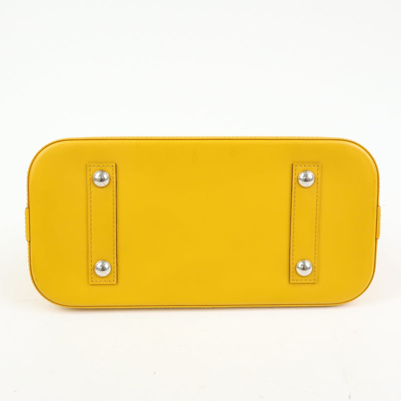 Louis Vuitton Alma Epi Leather Yellow Bag