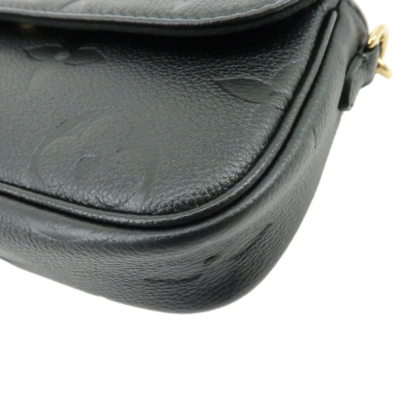 Louis Vuitton Ivy Wallet On Chain Monogram Empreinte Giant Black Leather Bag