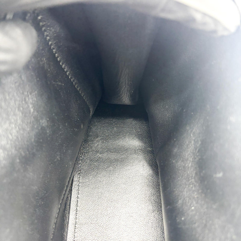 Balenciaga Downtown Soft Hourglass Leather Black Bag