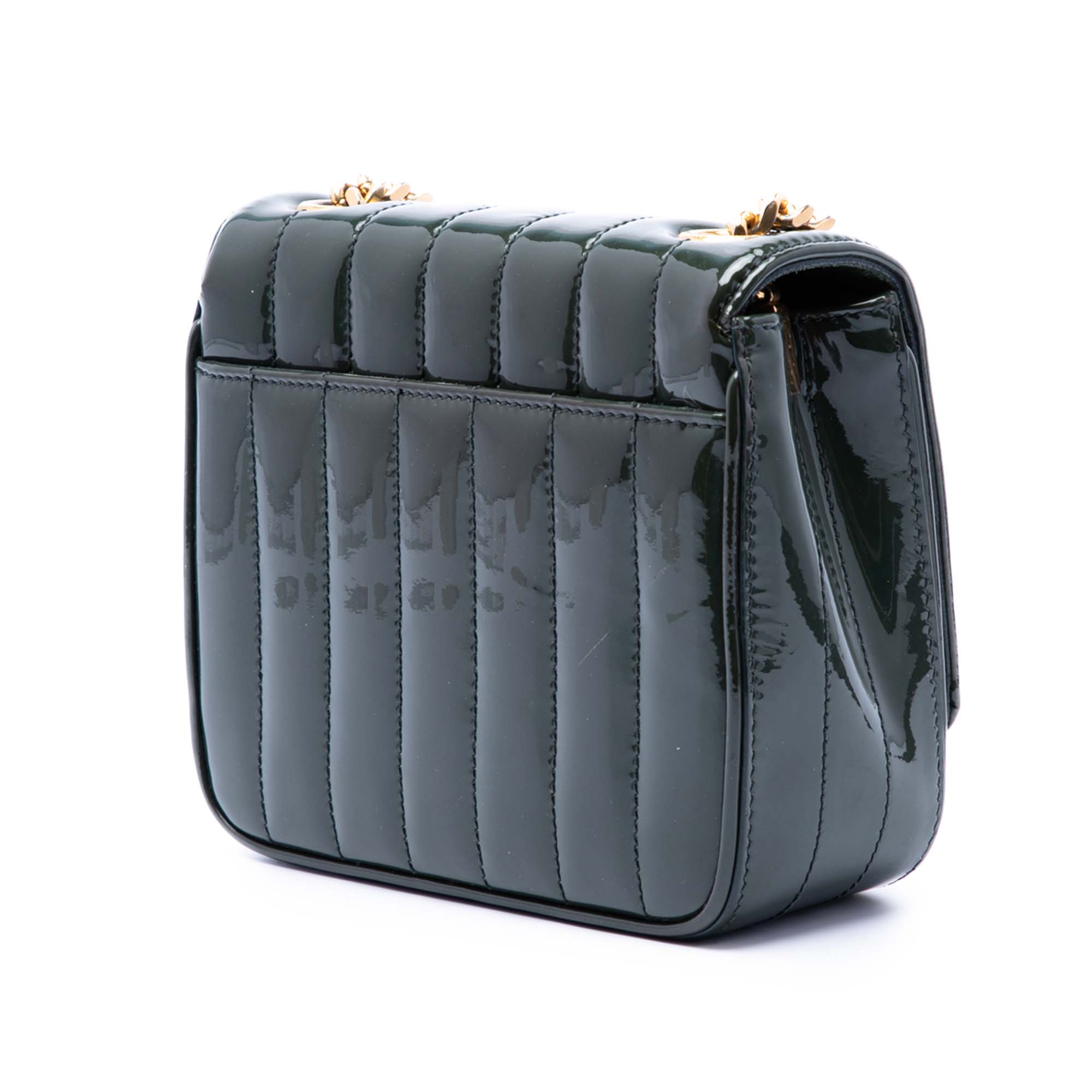 Small Patent Monogram Vicky Chain Bag - Image 2