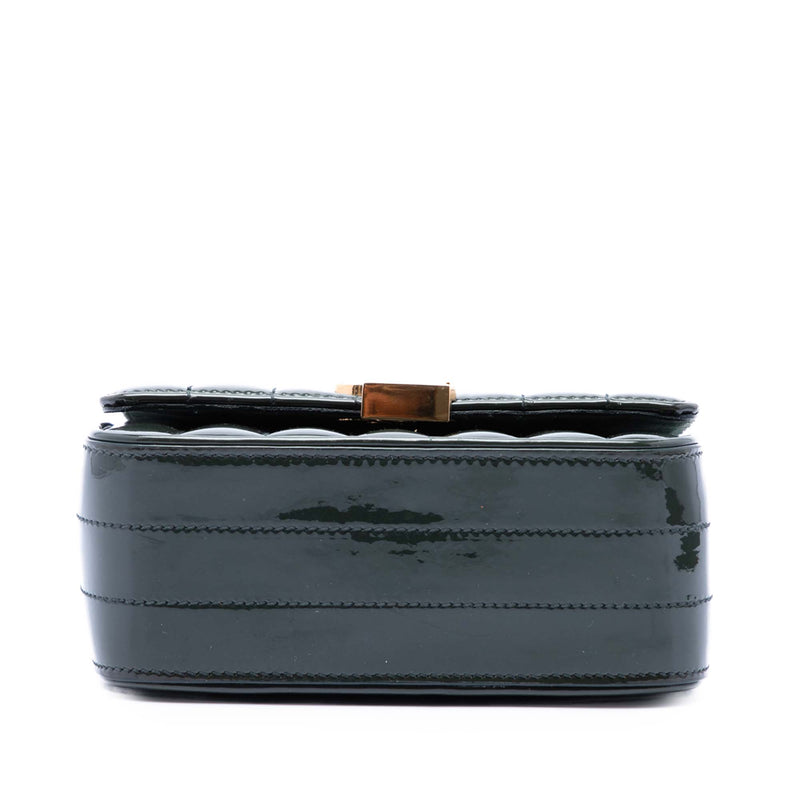 Small Patent Monogram Vicky Chain Bag - Image 3