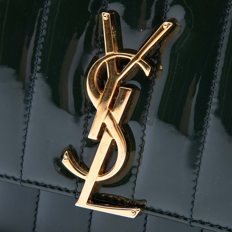 Small Patent Monogram Vicky Chain Bag - Image 5