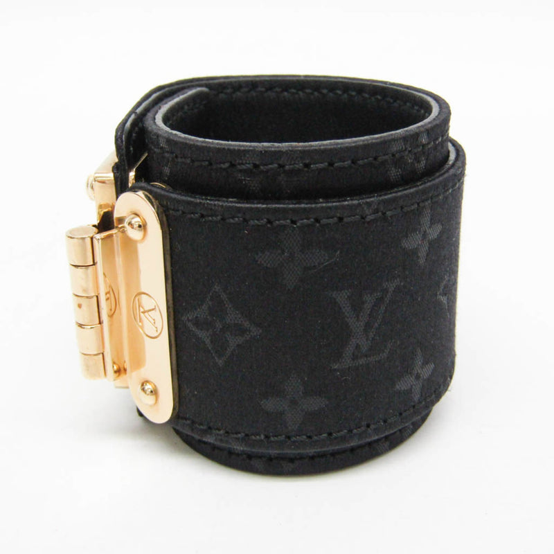 Louis Vuitton S Lock Damier Vernis Black Satin Bijoux