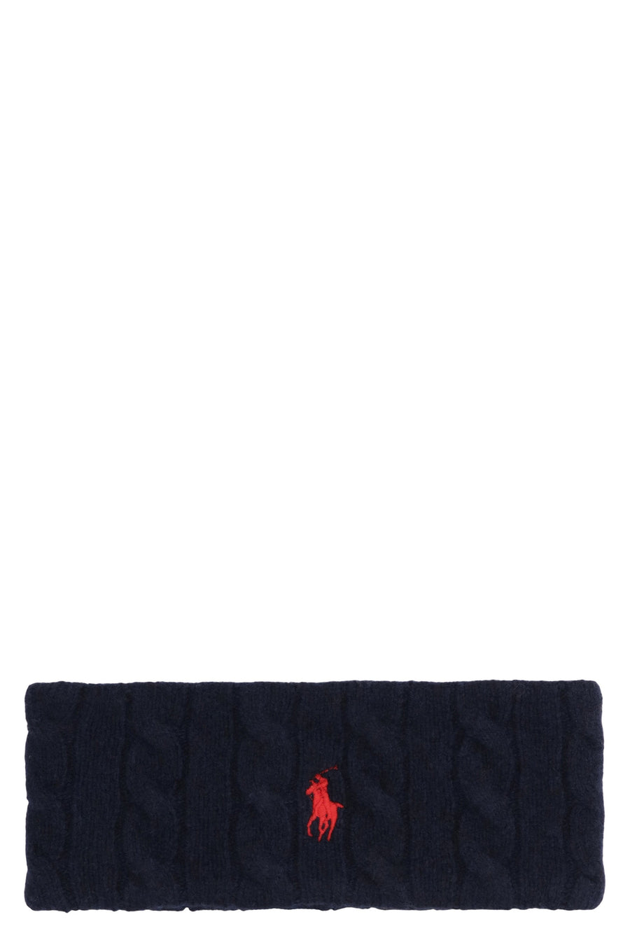 Polo Ralph Lauren Wool-Cashmere Knit Headband — Navy Headbands