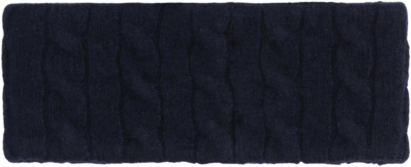 Polo Ralph Lauren Wool-Cashmere Knit Headband — Navy Headbands