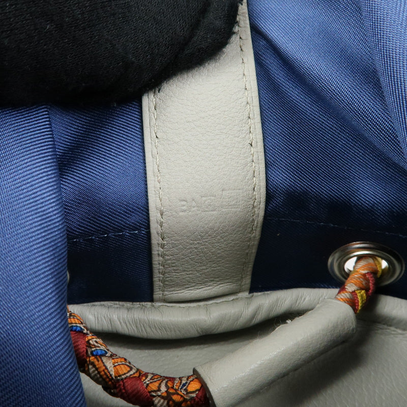 Hermes Soie Cool Printed Silk And Calfskin Orange Bag