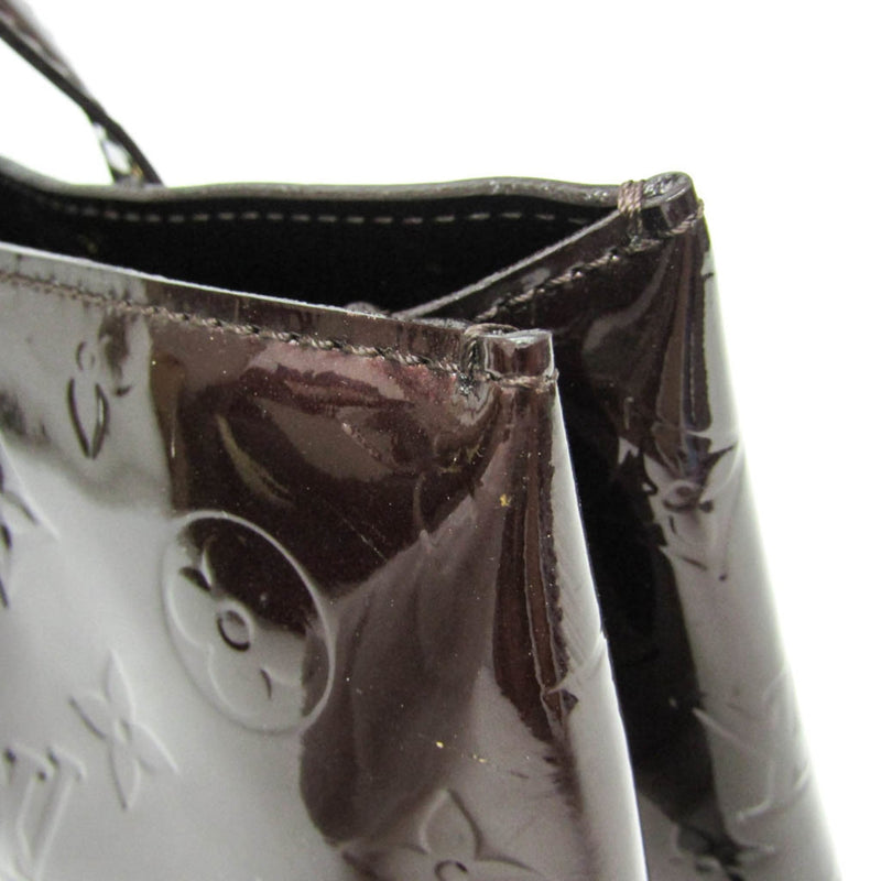 Louis Vuitton Wilshire Monogram Vernis Burgundy Patent_leather Bag