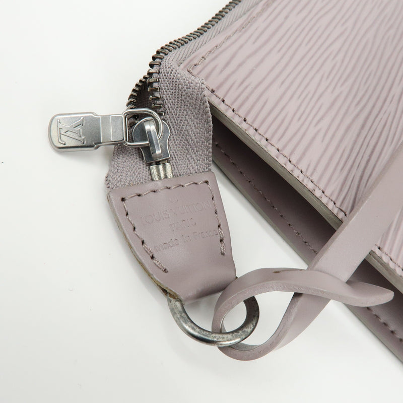 Louis Vuitton Pochette Accessoires Epi Leather Purple Bag
