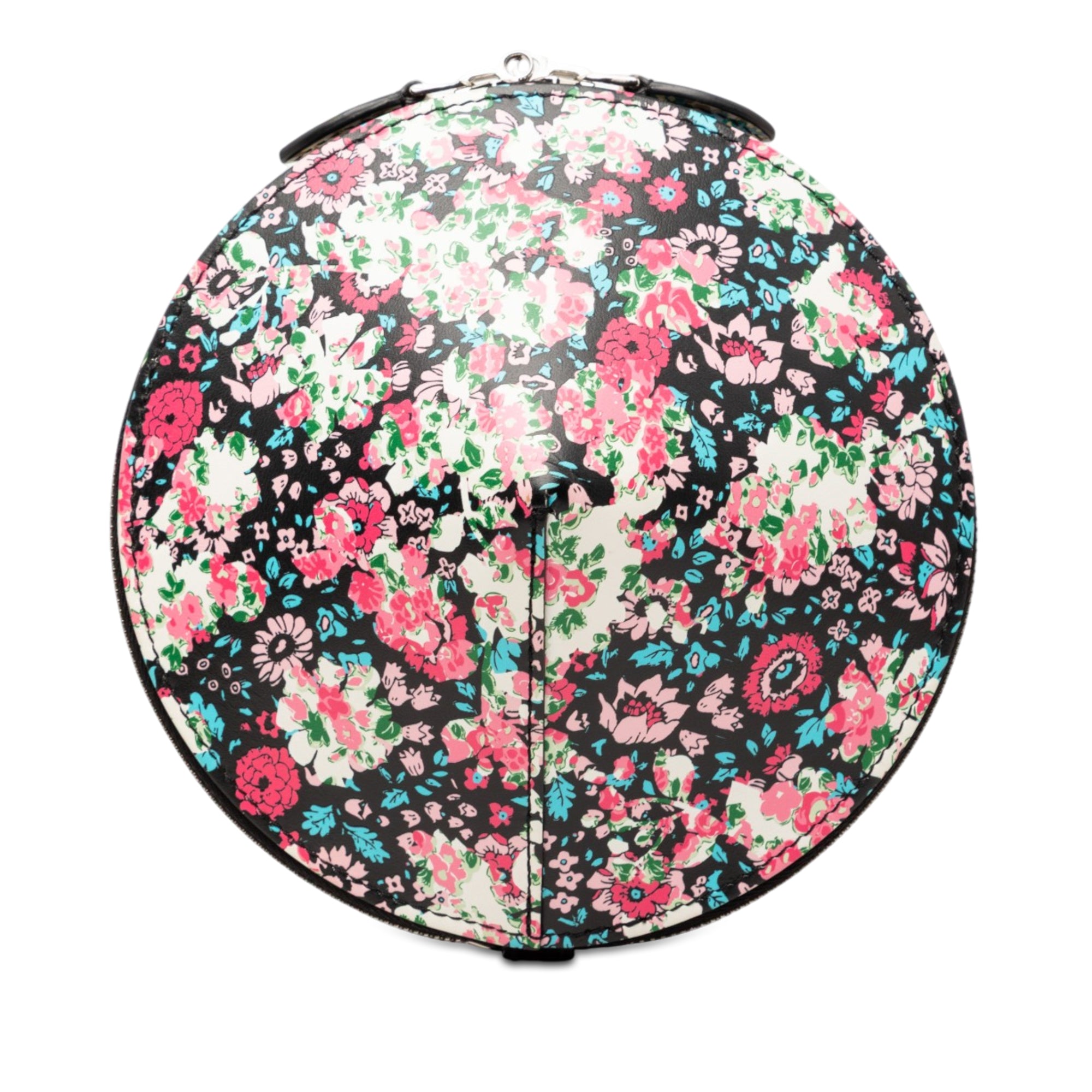 Floral Printed Leather Toupie - Image 3