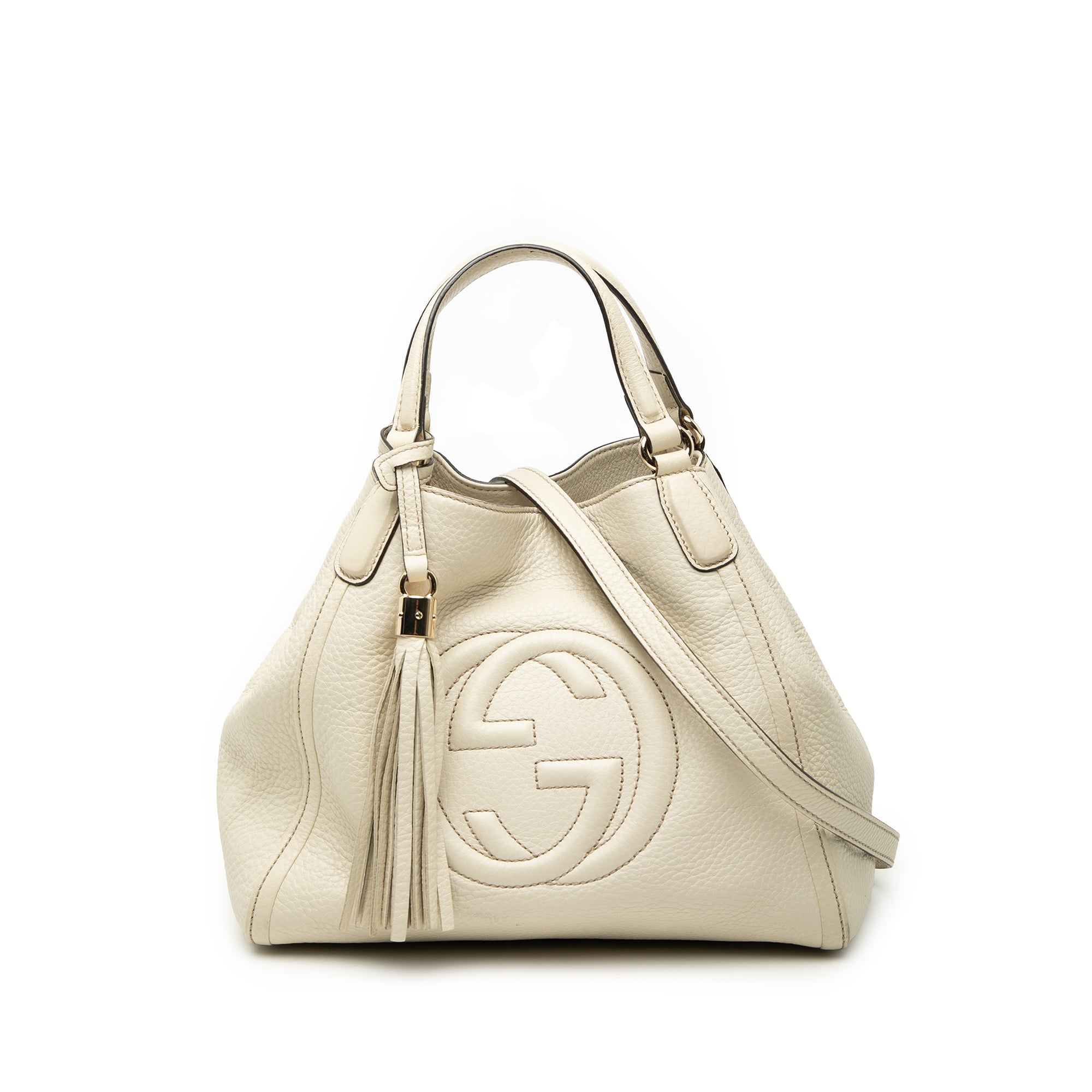 Small Leather Soho Satchel - Image 1
