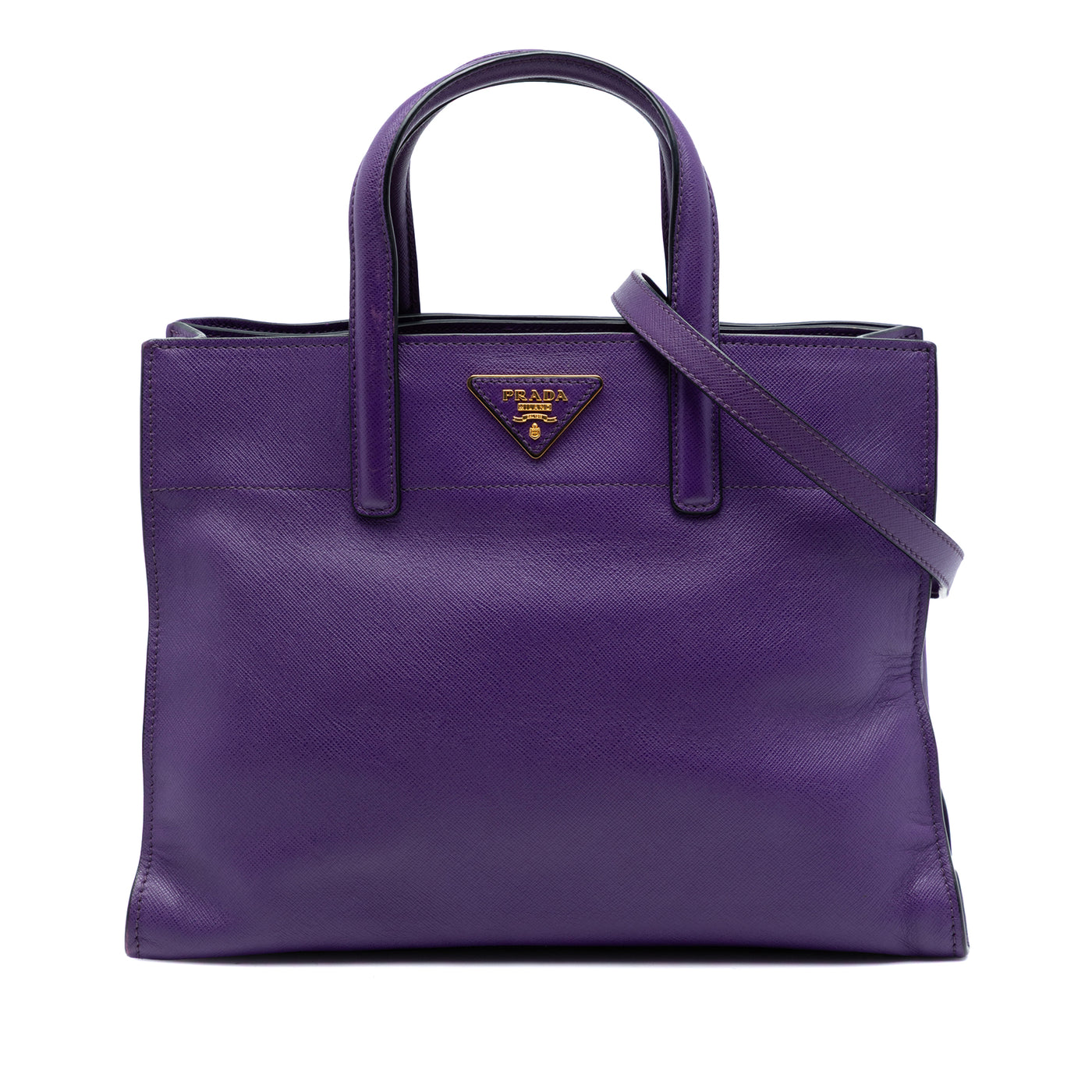Saffiano Soft Triple Pocket Tote - Image 1