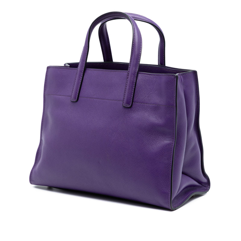 Saffiano Soft Triple Pocket Tote - Image 2