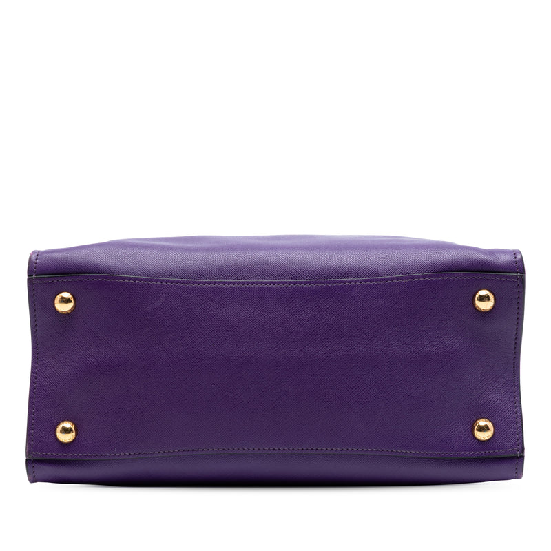 Saffiano Soft Triple Pocket Tote - Image 3