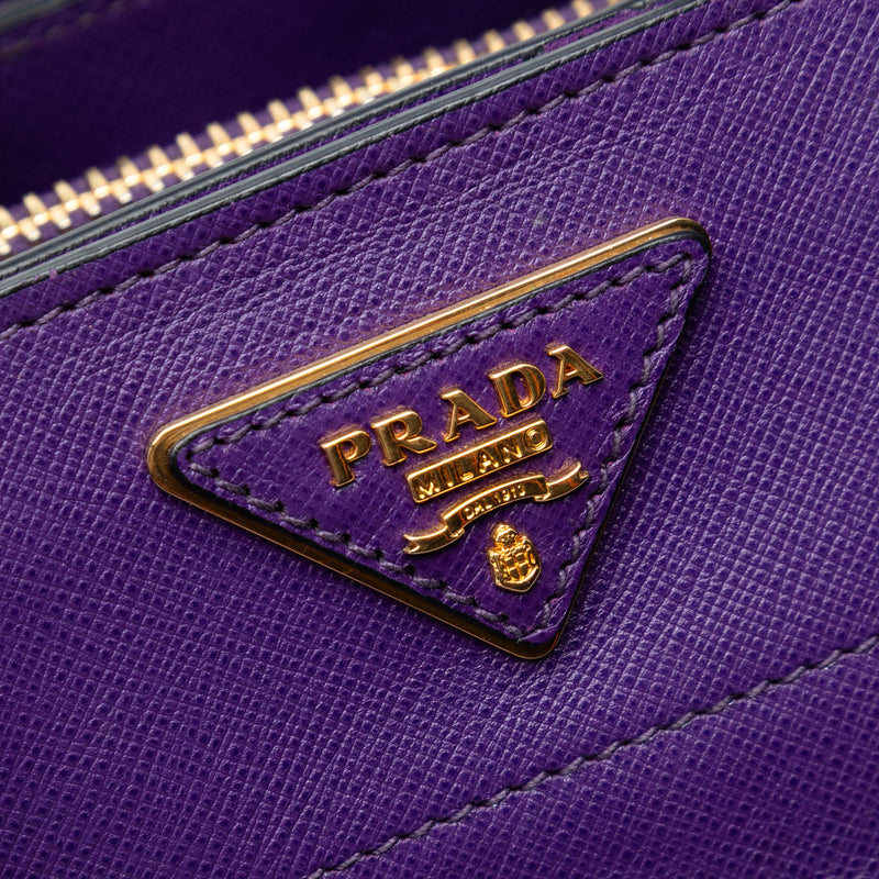 Saffiano Soft Triple Pocket Tote - Image 5