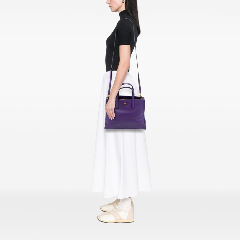 Saffiano Soft Triple Pocket Tote - Image 6