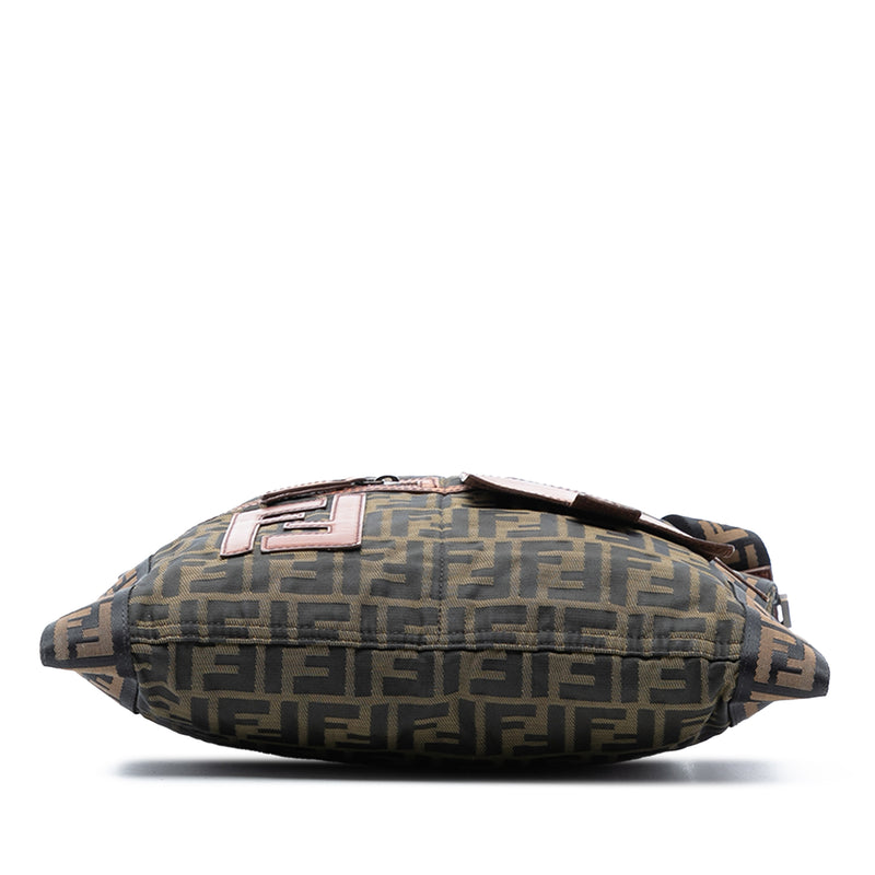 Zucca Canvas FF Flat Messenger Bag - Image 3