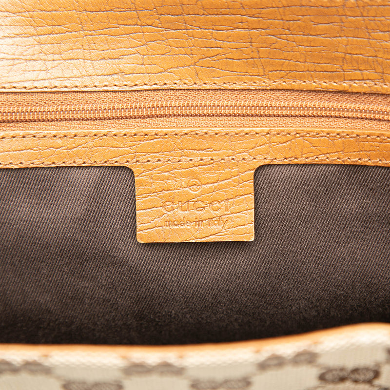 GG Canvas Bamboo Tote - Image 5