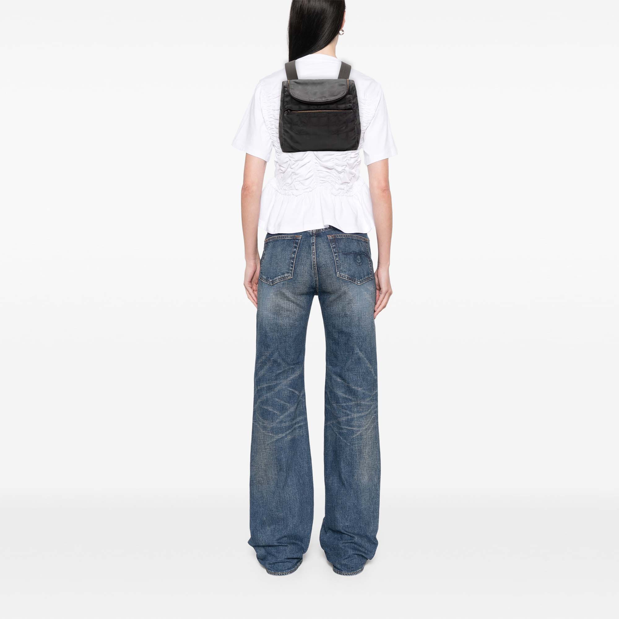 New Travel Line Nylon Convertible Backpack - Image 7