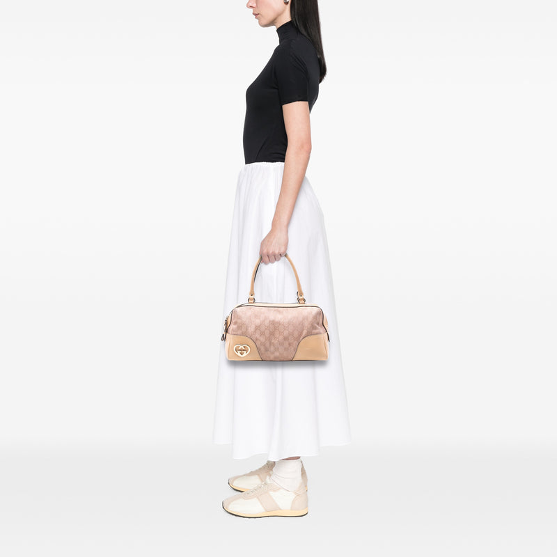 GG Canvas Lovely Handbag - Image 7